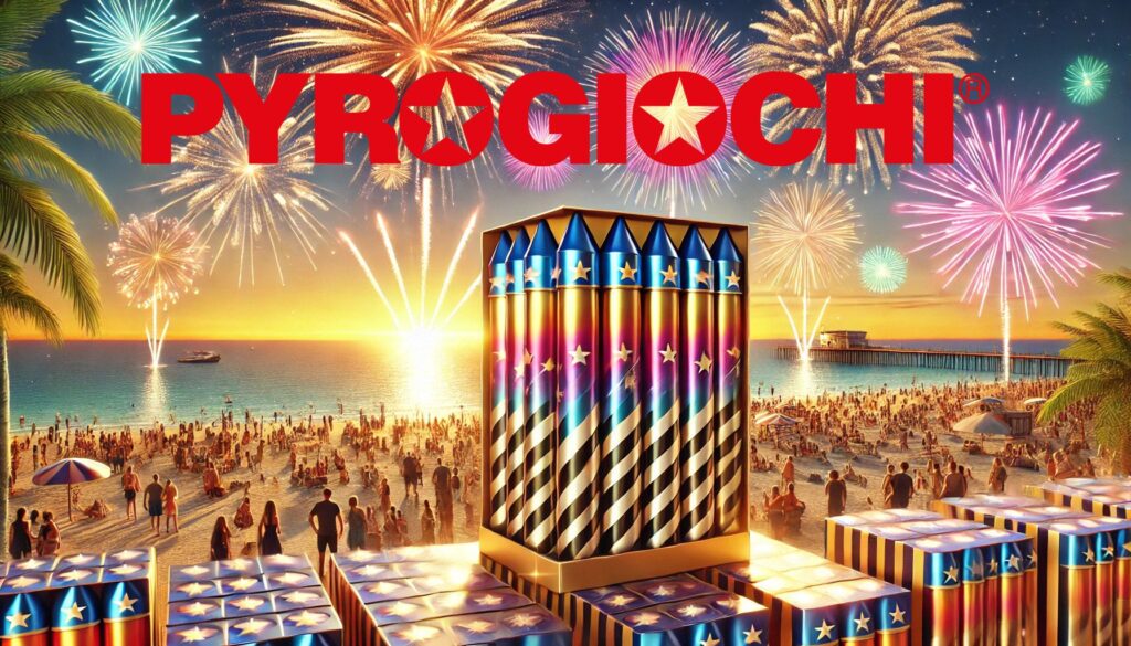 Fuochi d'artificio per l'estate 2025 Pyrogiochi
